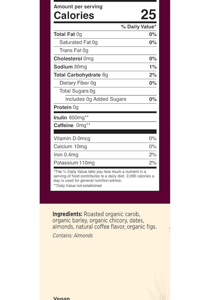 Teeccino Java Herbal Coffee (Pack of 6) - Image 2